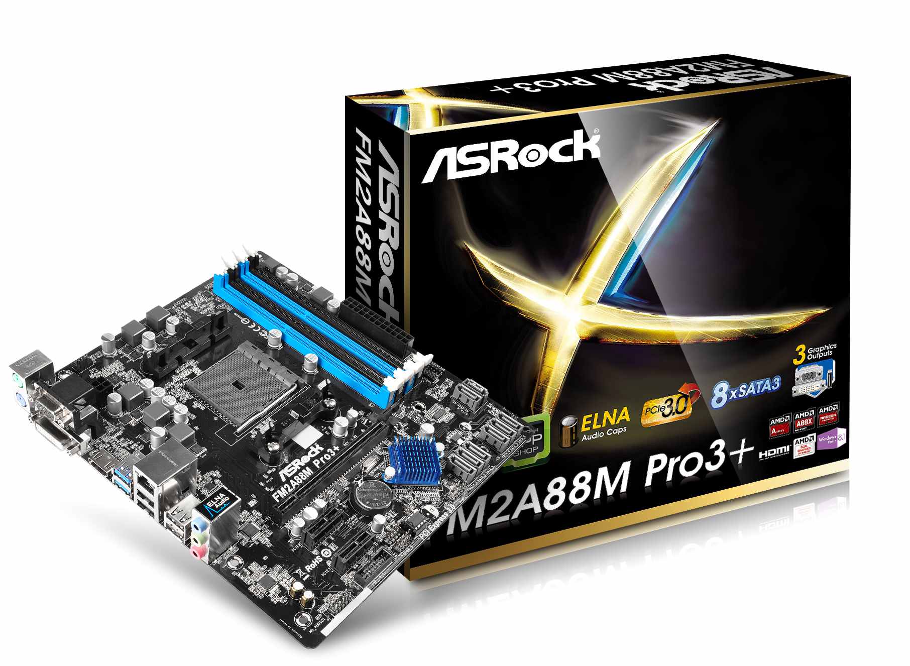 Asrock Fm2 Fm2a88m Pro3